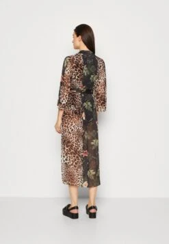 AllSaints Elsa Sara Kimono - Lichte Jas - Black/Brown -Tamaris Verkoopwinkel a932aacef469468fb69724bff31a8267