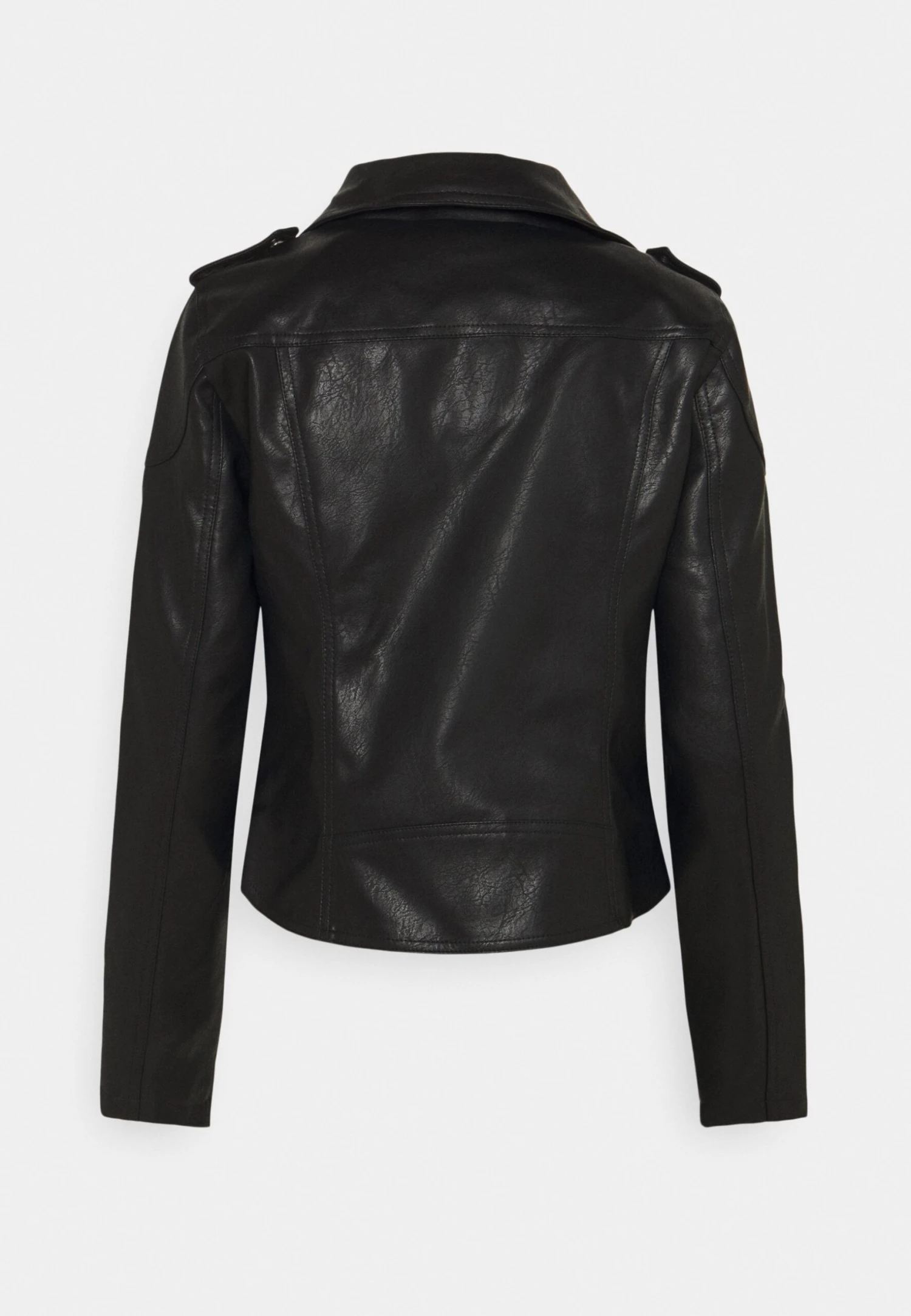 Noisy May Nmrollo Jacket - Imitatieleren Jas - Black 7 Noisy May Nmrollo Jacket - Imitatieleren Jas - Black - Afbeelding 7