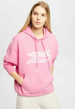 ESPRIT Mit Logoprint - Hoodie - Pink