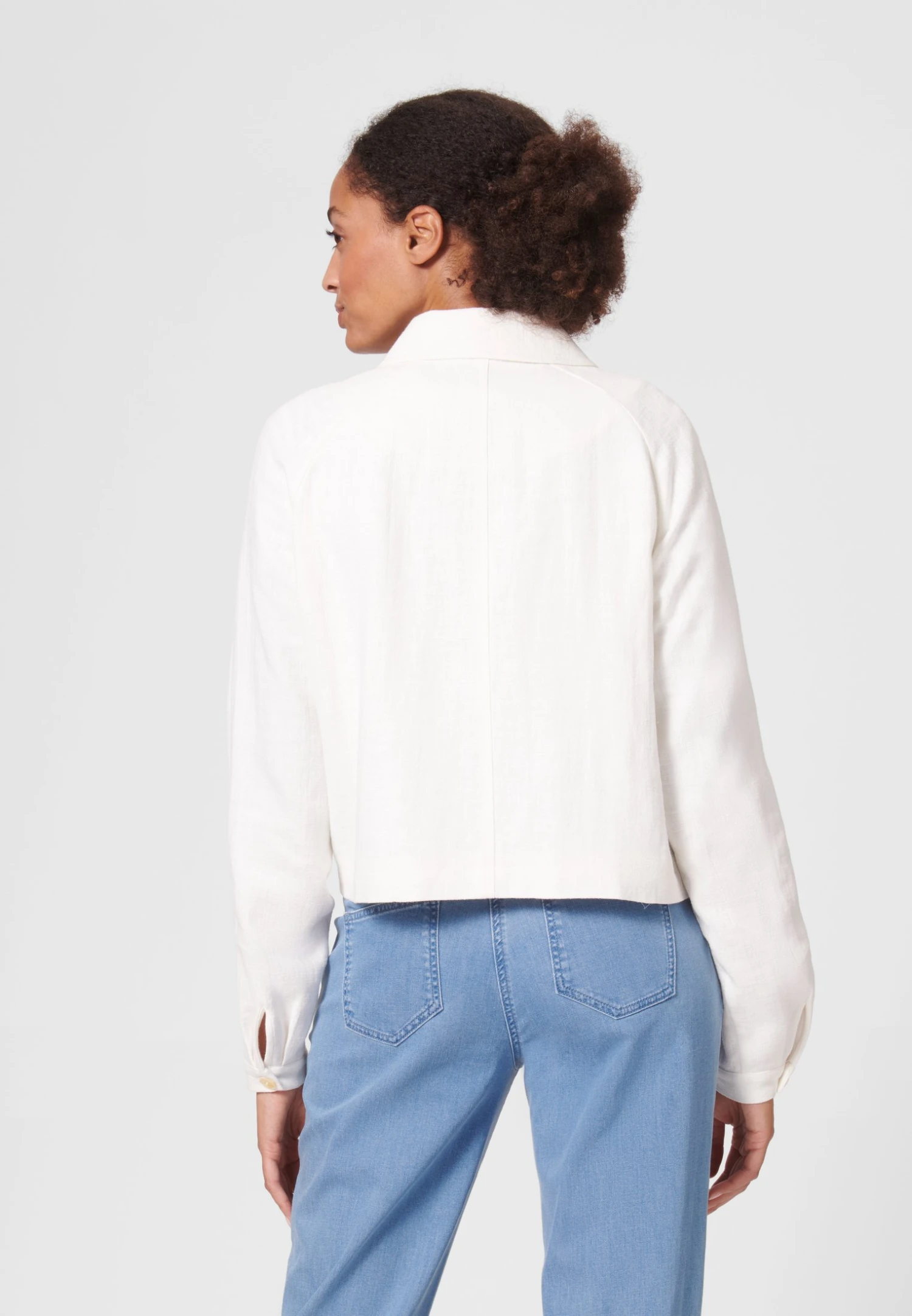 Lichte Jas - Wollweiß 3 Lichte Jas - Wollweiß - Afbeelding 3