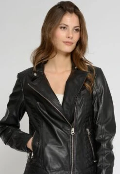 Maze Leren Jas - Black -Tamaris Verkoopwinkel ac4a6d4be2d245c69fb1636b9c10dfc4