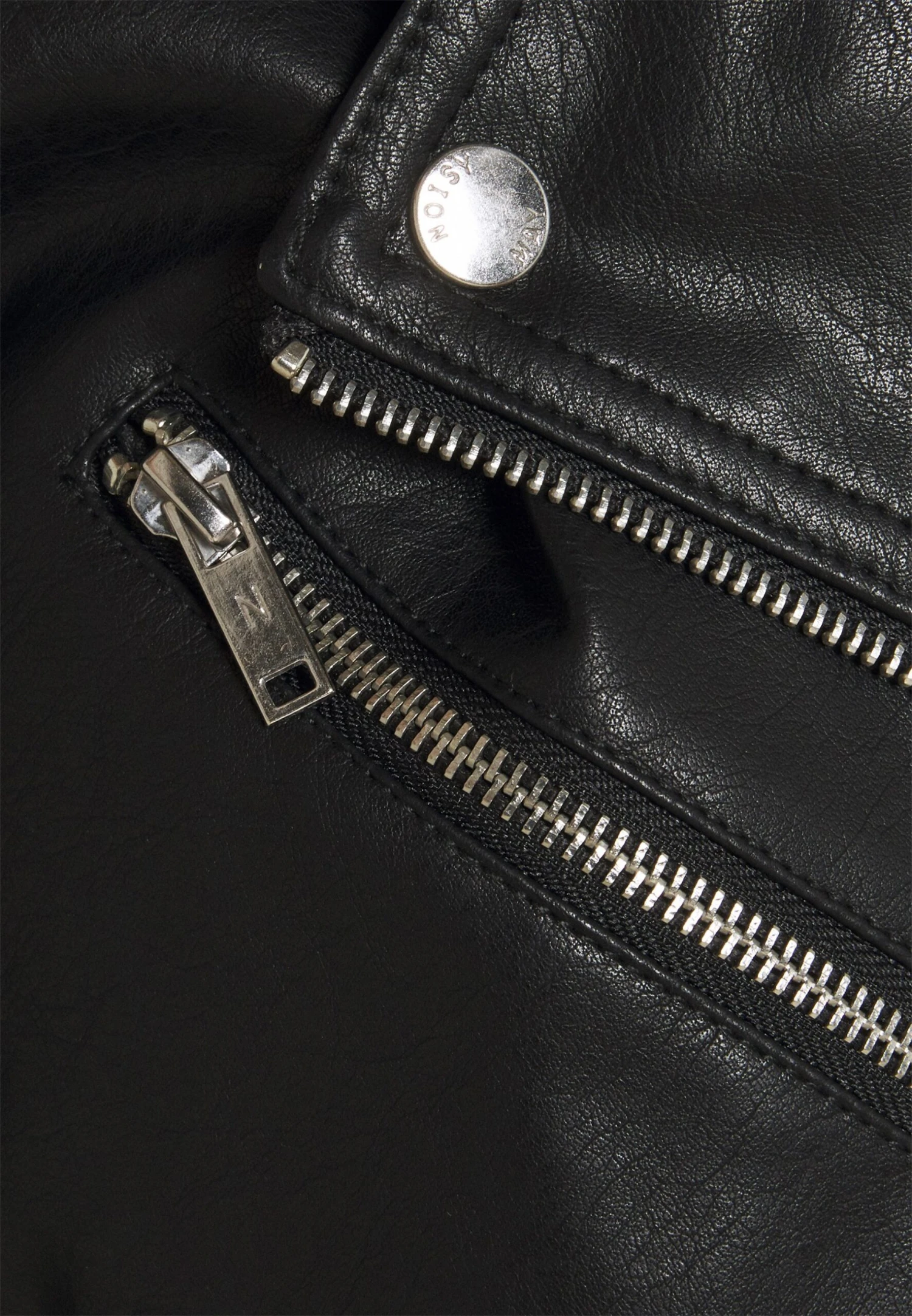 Noisy May Nmrollo Jacket - Imitatieleren Jas - Black 8 Noisy May Nmrollo Jacket - Imitatieleren Jas - Black - Afbeelding 8