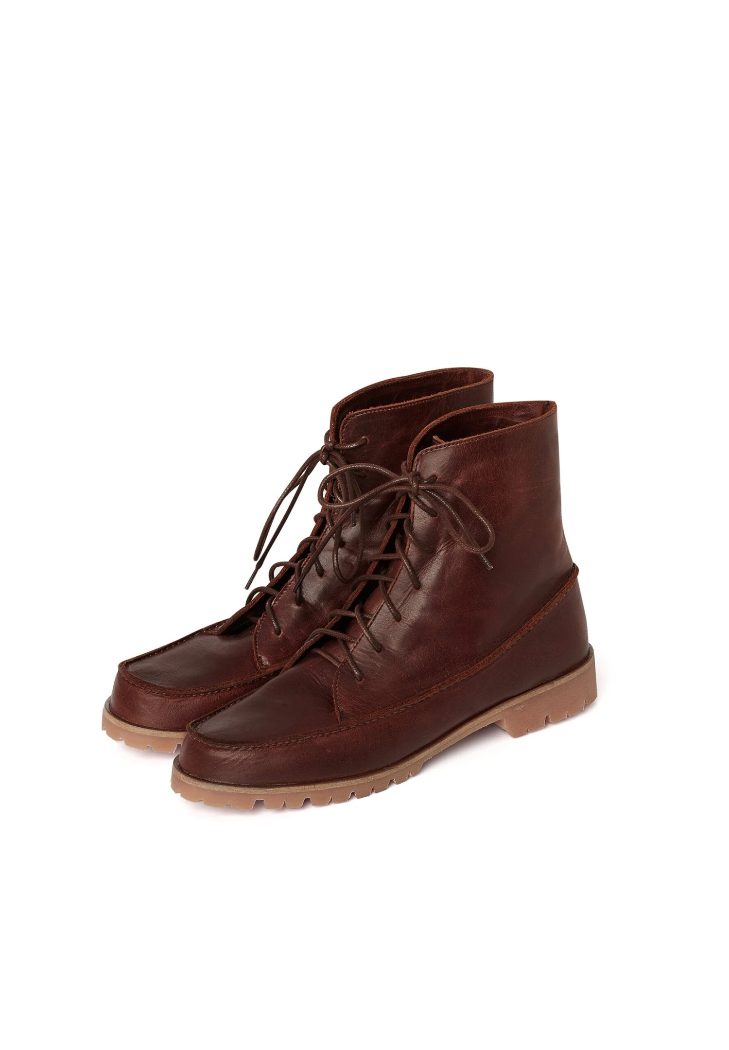 Tefer- Veterboots - Brown Rustic 2 Tefer- Veterboots - Brown Rustic - Afbeelding 2