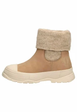 Caprice Korte Laarzen - Camel Nubuc