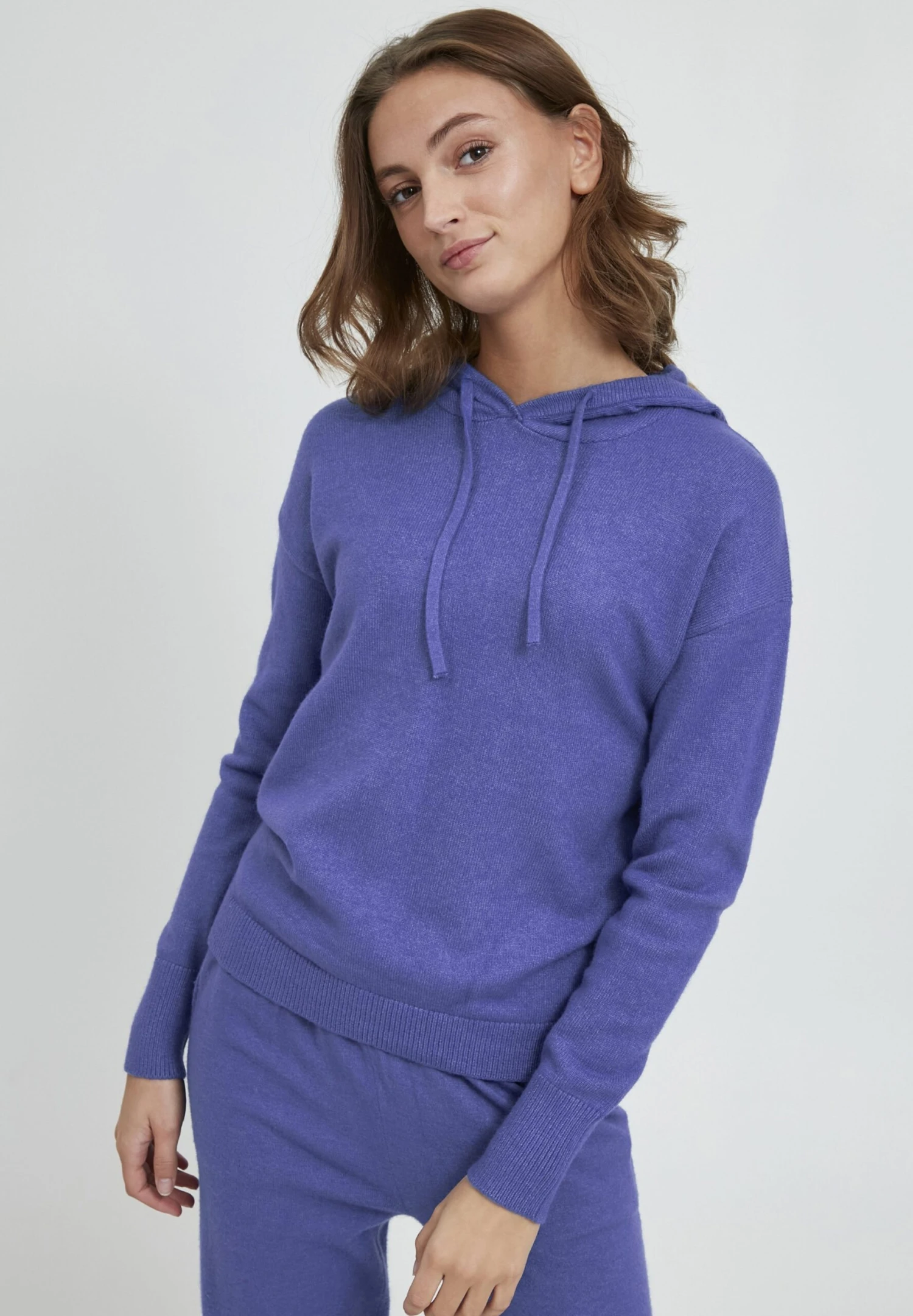 B.young Bymilo Hoodie 3 - Trui - Indigo Blue Melange 1 B.young Bymilo Hoodie 3 - Trui - Indigo Blue Melange