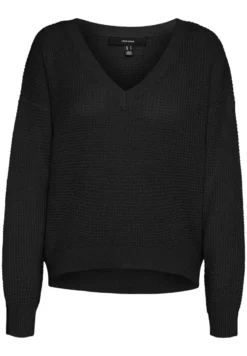 Vero Moda Vmleanna V Neck- Trui - Black -Tamaris Verkoopwinkel b85cd48a50d147f8847548eb6371bfea