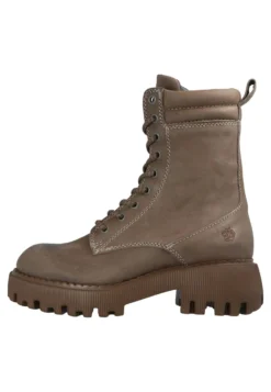 Apple Of Eden Frankie - Enkellaarsjes Met Plateauzool - Grau