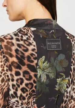 AllSaints Elsa Sara Kimono - Lichte Jas - Black/Brown -Tamaris Verkoopwinkel becddfe058874a0dbf1e13857fc3f2ea