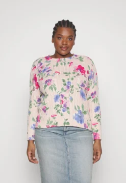 Rinett Long Sleeve - Trui - Pink Multi