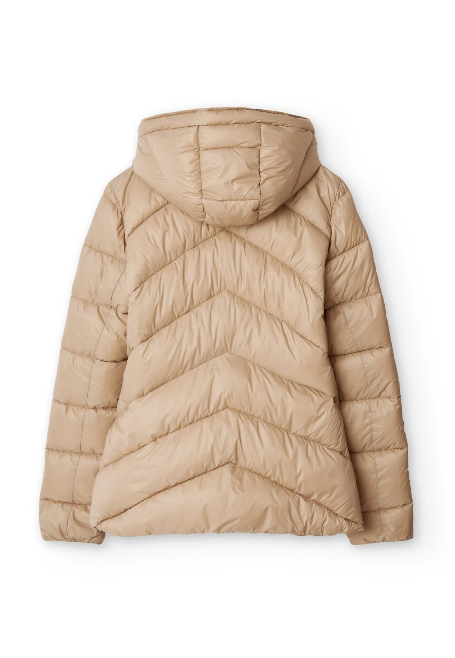 ADOLFO DOMINGUEZ Padded - Winterjas - Camel 6 ADOLFO DOMINGUEZ Padded - Winterjas - Camel - Afbeelding 6