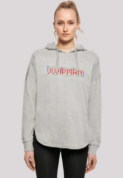 F4NT4STIC Retro Gaming Jumpman - Hoodie - Grey