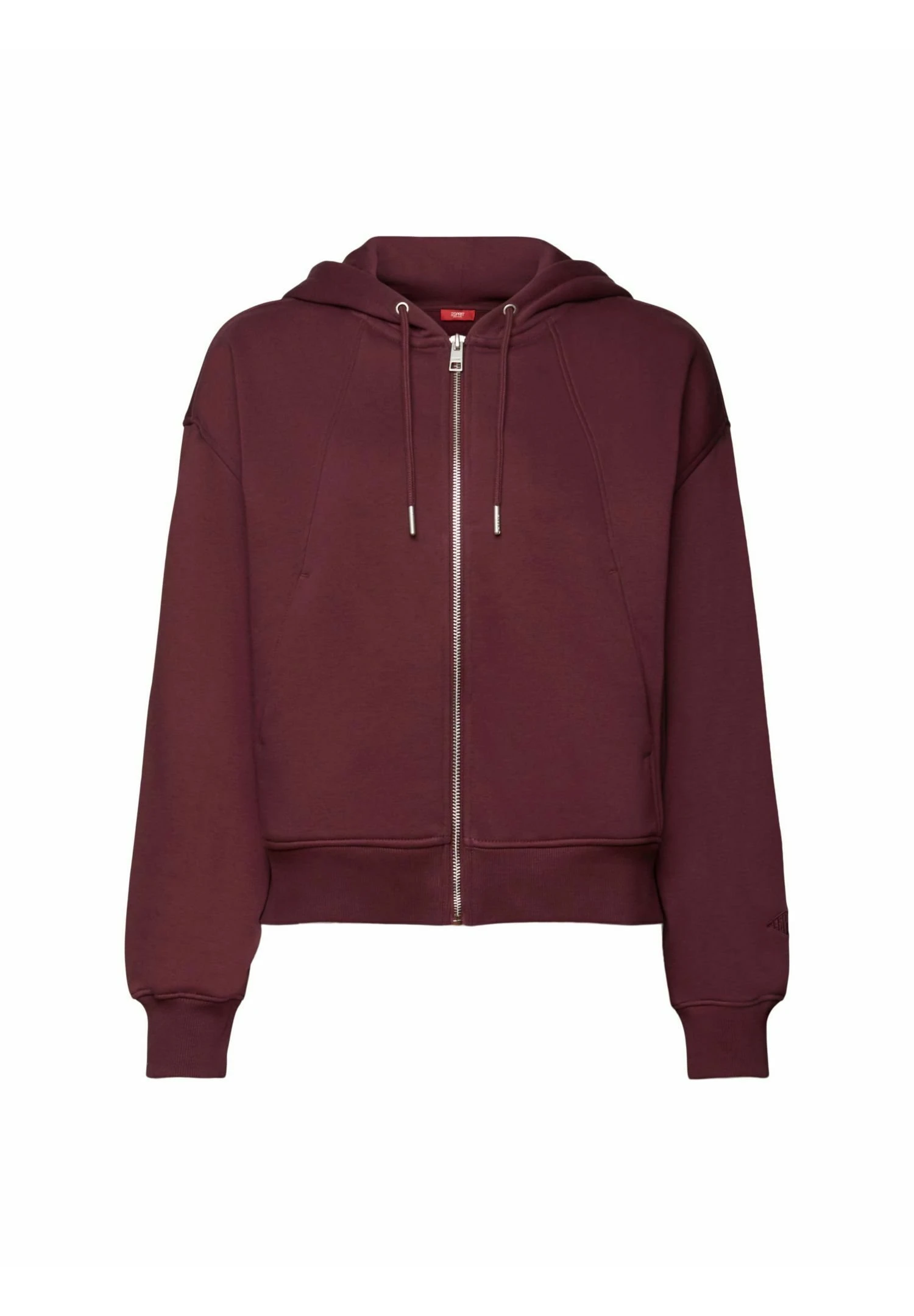 Edc By Esprit Sweater Met Rits - Aubergine 8 Edc By Esprit Sweater Met Rits - Aubergine - Afbeelding 8