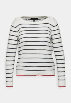 Vero Moda Curve Vmalma Ls Boatneck Button Curve - Trui - Snow White/Navy Blazer 8 Vero Moda Curve Vmalma Ls Boatneck Button Curve - Trui - Snow White/Navy Blazer -Tamaris Verkoopwinkel cfda17fb279444a0bb816400bb265f22 scaled