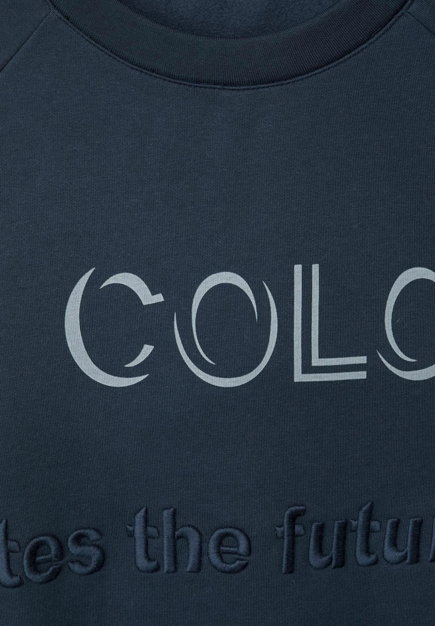 Cecil Mit Wording - Sweater - Blau 5 Cecil Mit Wording - Sweater - Blau - Afbeelding 5