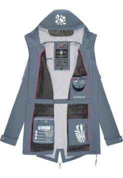 Marikoo Ulissaa - Regenjas - Dusty Blue -Tamaris Verkoopwinkel d4fc0cf728264fe4bc2fac088760b13f