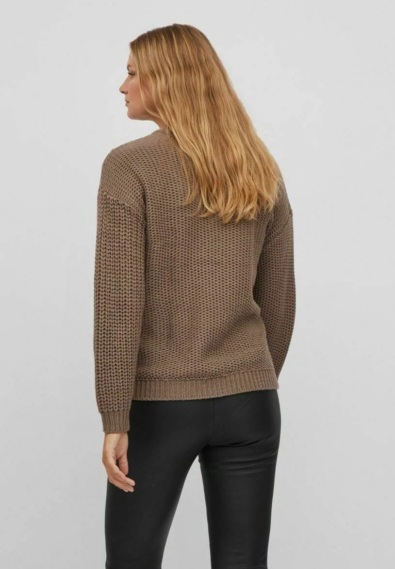 Vila Vikana L/S Bf - Trui - Walnut 3 Vila Vikana L/S Bf - Trui - Walnut - Afbeelding 3