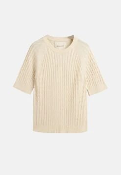 Gant Cable Ss C-Neck - Trui - Cream -Tamaris Verkoopwinkel d661ba111c35431f8ddaa9358473ee1f