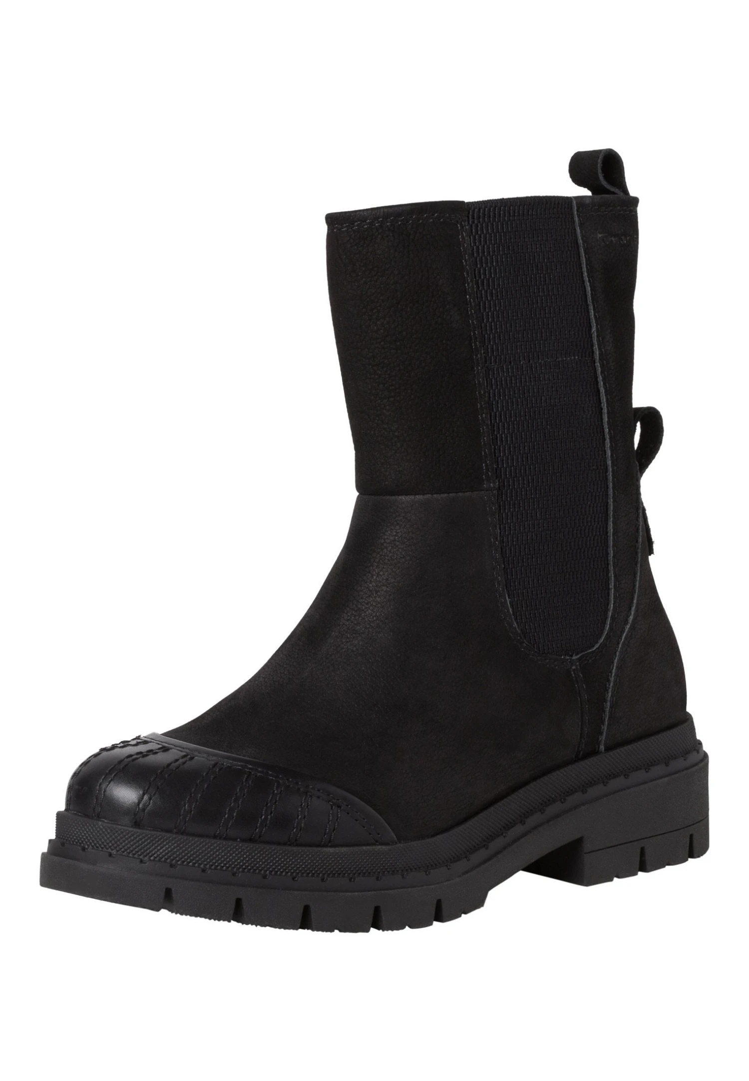 Tamaris Comfort - Enkellaarsjes Met Plateauzool - Black 2 Tamaris Comfort - Enkellaarsjes Met Plateauzool - Black - Afbeelding 2