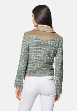 Mit Fransen - Blazer - Light Blue -Tamaris Verkoopwinkel d8a236dc032a493997b3a5c6dfcaf627