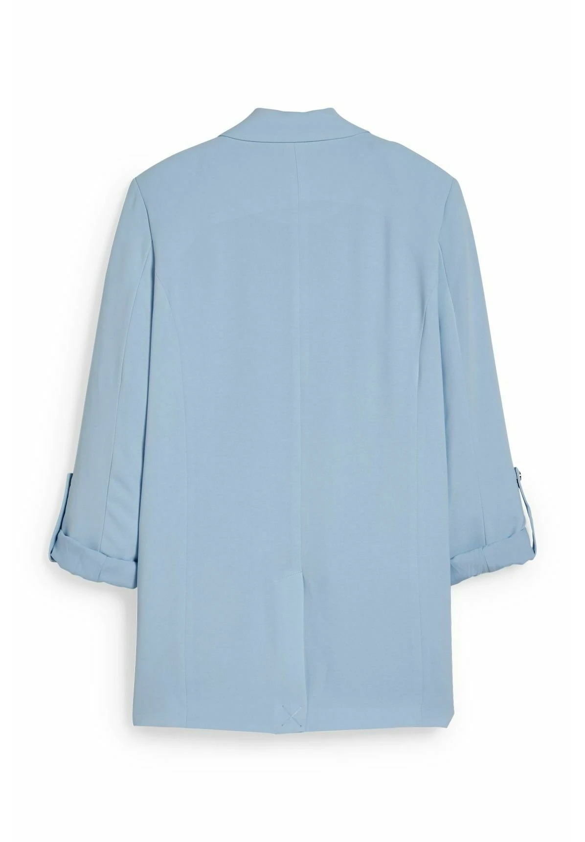 Halflange Jas - Light Blue 2 Halflange Jas - Light Blue - Afbeelding 2