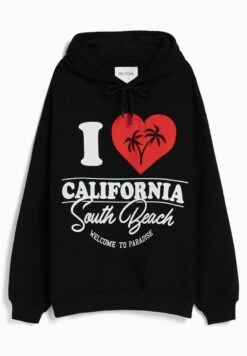 BERSHKA Printed - Hoodie - Black 10 BERSHKA Printed - Hoodie - Black -Tamaris Verkoopwinkel e2530049c88b4325a12a653330edf0a5