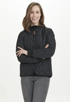Weather Report Quilted Jacket - Jas - Black