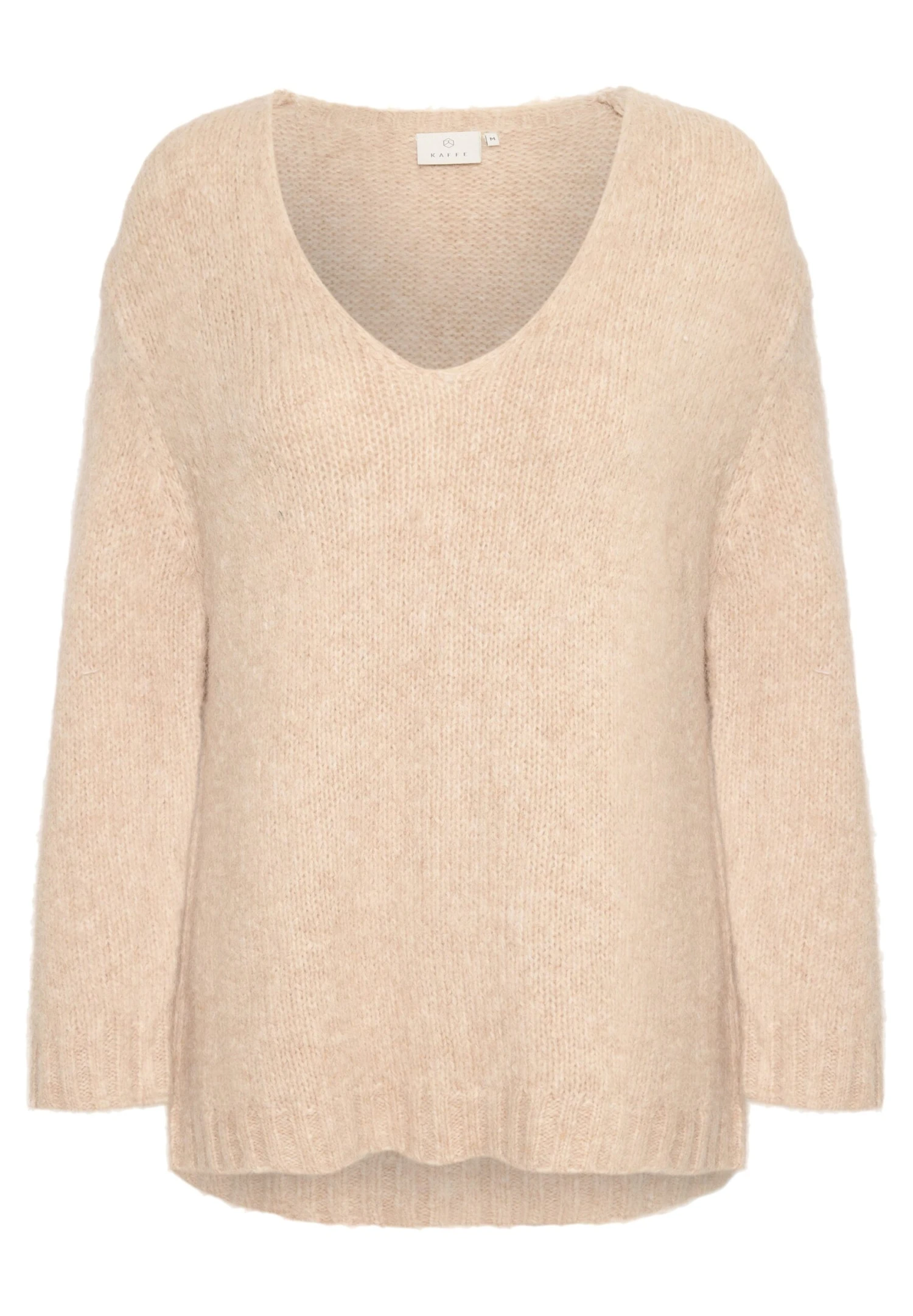 Kaffe Kaalioma 3/4 Sl- Trui - Smoke Gray Melange 5 Kaffe Kaalioma 3/4 Sl- Trui - Smoke Gray Melange - Afbeelding 5