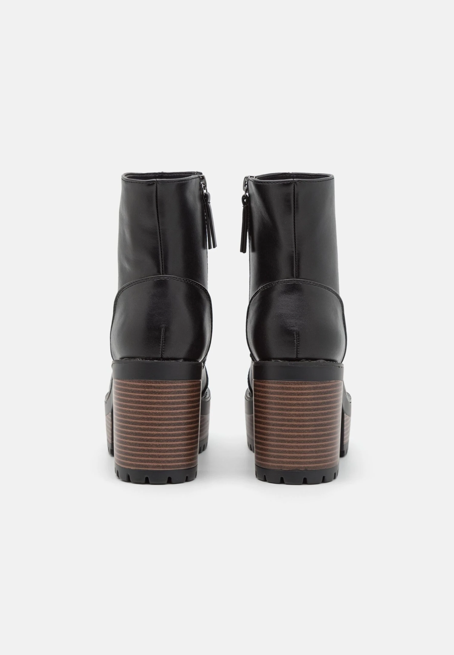 Even&Odd Enkellaarsjes Met Plateauzool - Black 4 Even&Odd Enkellaarsjes Met Plateauzool - Black - Afbeelding 4