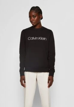 Calvin Klein Core Logo - Sweater - Black
