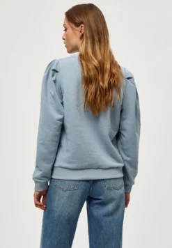 Minus Mika Long Sleeve- Sweater - Dusty Blue -Tamaris Verkoopwinkel f2d052747c3040f79c7eb15b10e86304