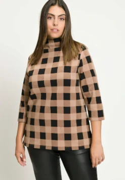 Ulla Popken Sweater - Cognacsable