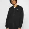 Nike Sportswear Over Over Sized - Sweater Met Rits - Black