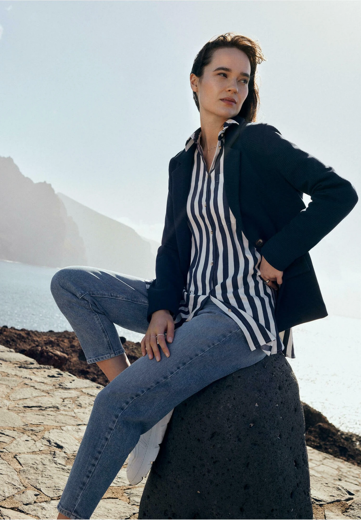 Mit Taschen - Blazer - Navy Blue 7 Mit Taschen - Blazer - Navy Blue - Afbeelding 7