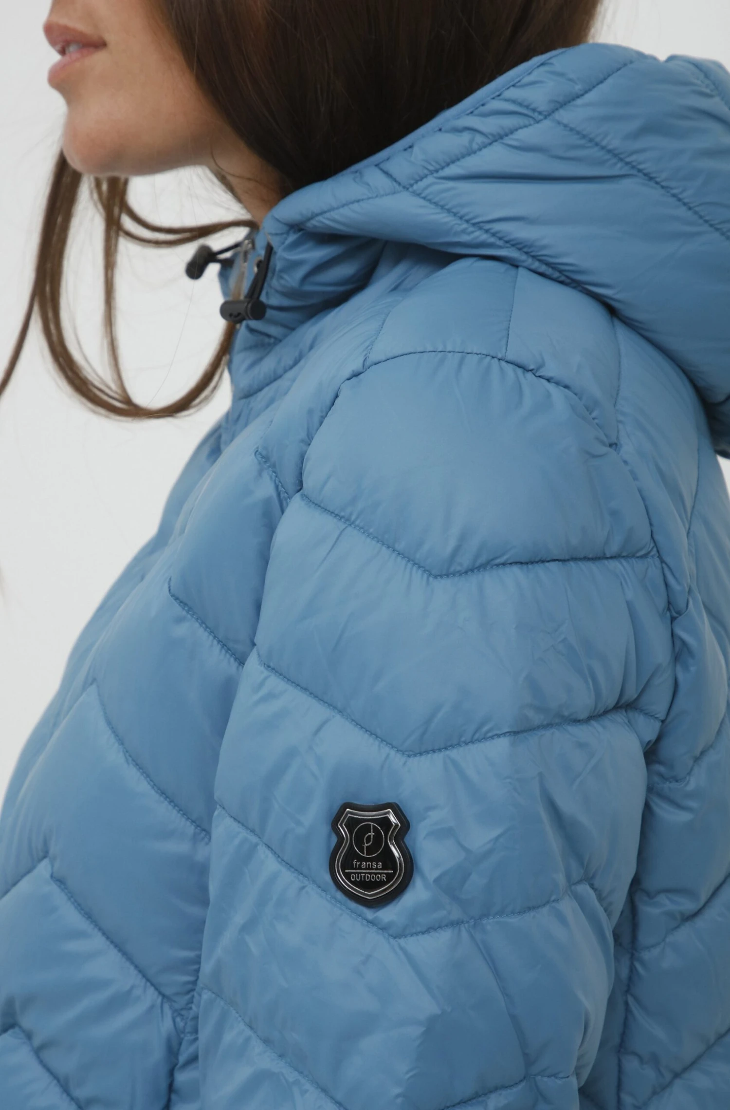 Fransa Frbapadding 1 Outerwear - Winterjas - Storm Blue 5 Fransa Frbapadding 1 Outerwear - Winterjas - Storm Blue - Afbeelding 5