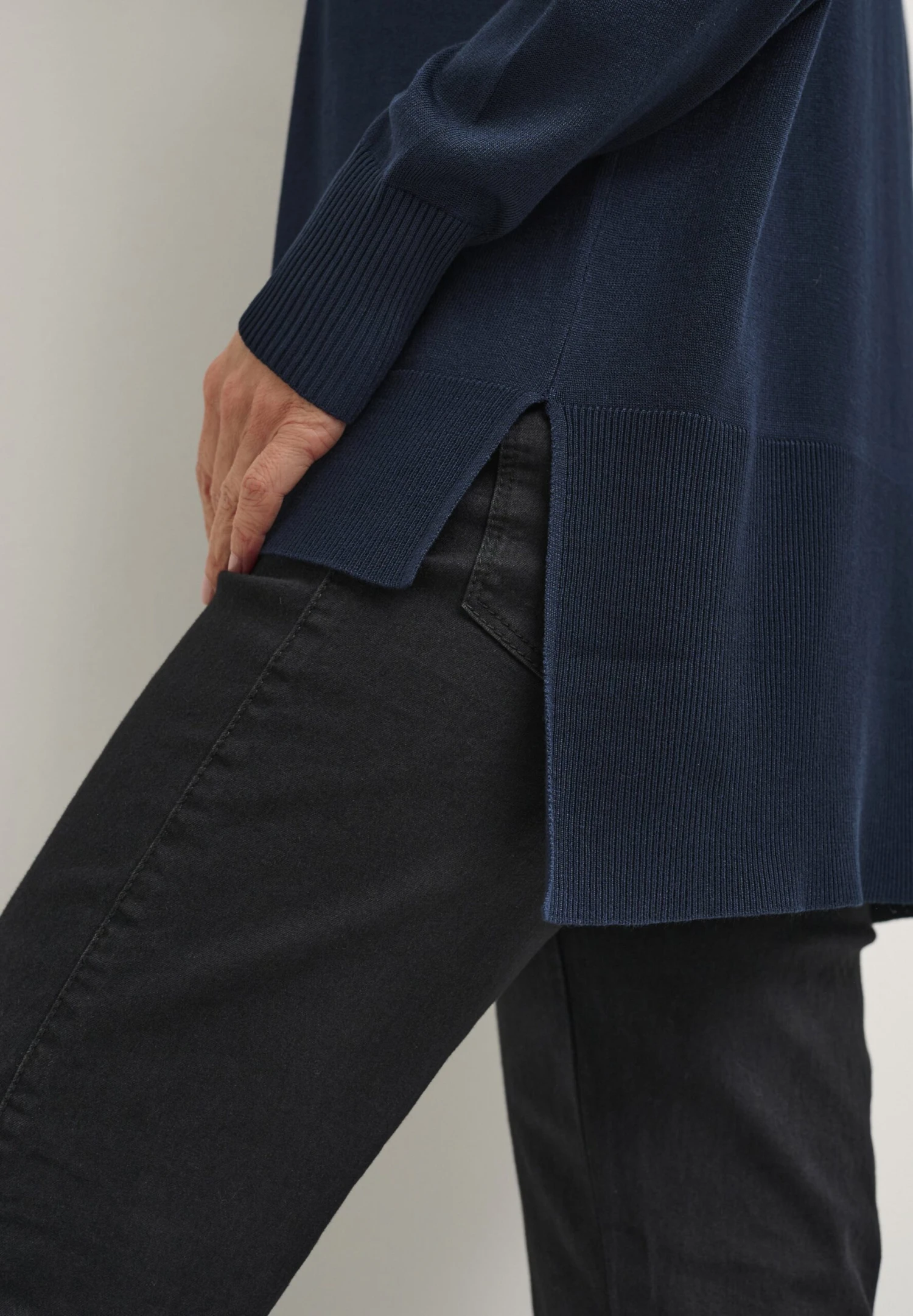 Kaffe Bpalona- Trui - Midnight Marine 4 Kaffe Bpalona- Trui - Midnight Marine - Afbeelding 4