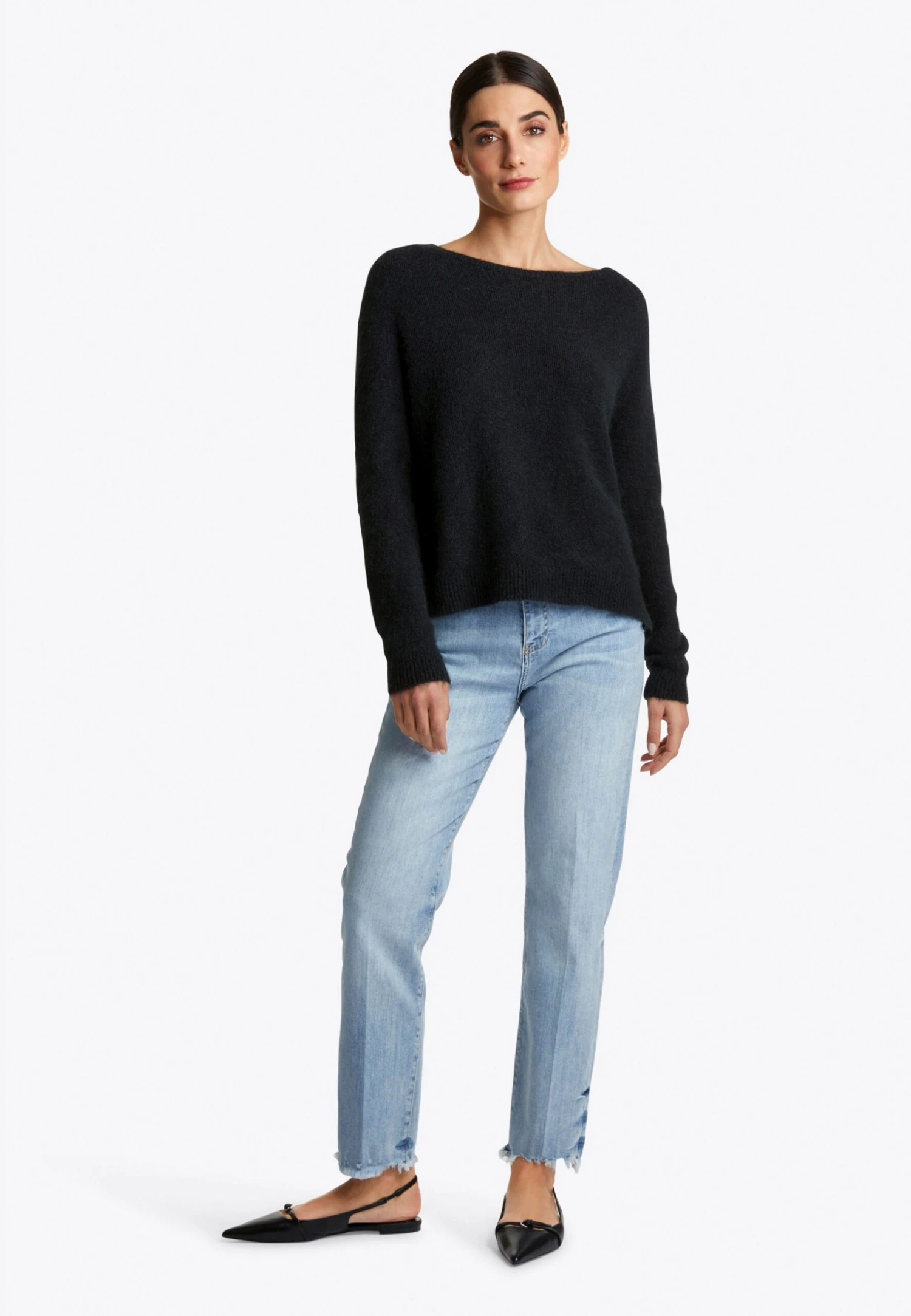 Rich&royal Crew Neck - Trui - Black 2 Rich&royal Crew Neck - Trui - Black - Afbeelding 2