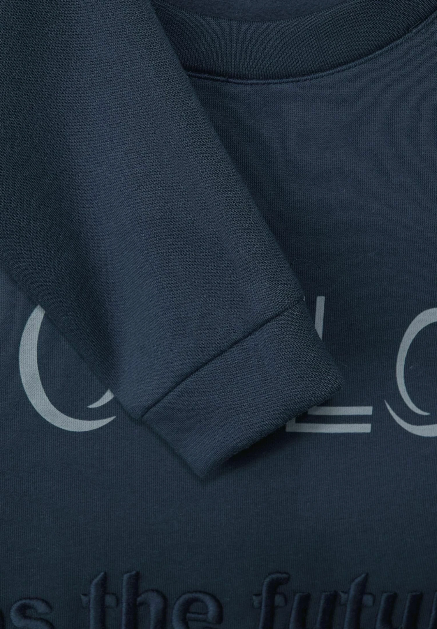 Cecil Mit Wording - Sweater - Blau 6 Cecil Mit Wording - Sweater - Blau - Afbeelding 6