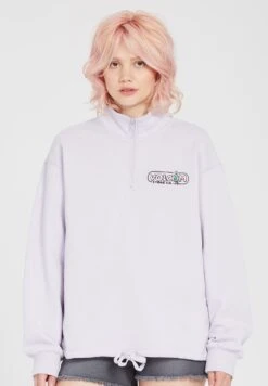 Volcom Overtheenker Mock Neck - Sweater - Light Orchid