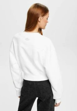 ESPRIT Cropped - Sweater - White -Tamaris Verkoopwinkel ffb4b8c29b44491982090f053d385779